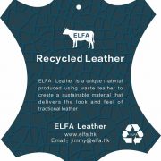 reclaimed leather material