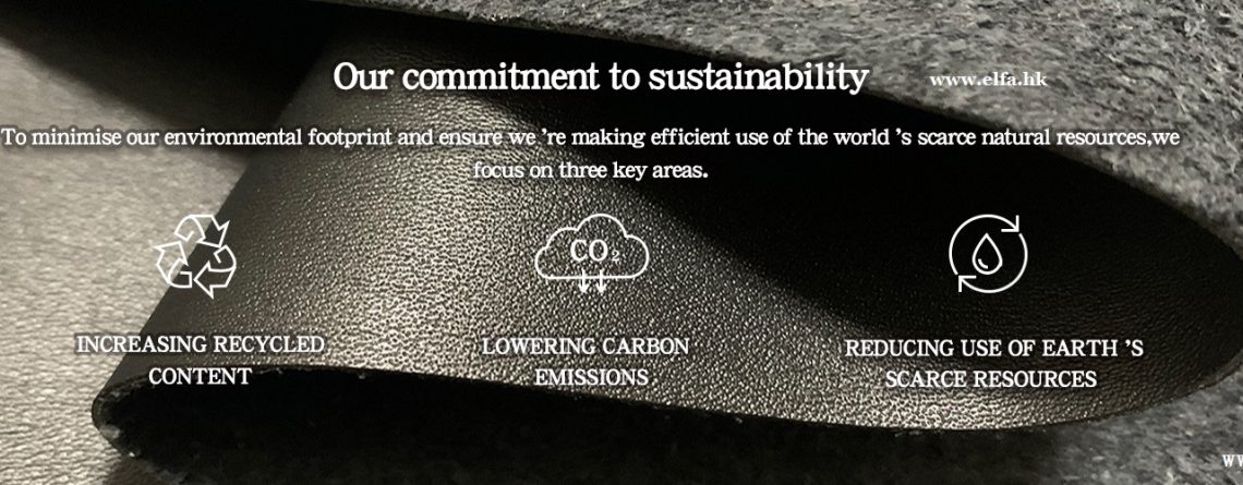 sustainable recycled leather