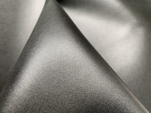 black recyclable leather