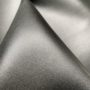 black recyclable leather