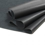 saffiano black sustainable leather